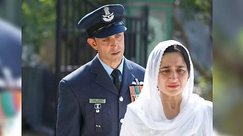 Hrithik Roshan, Sanjeeda Sheikh in 'Fighter' (Image: Instagram)