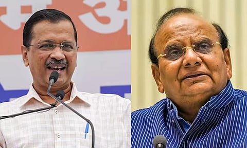 Arvind Kejriwal; V K Saxena