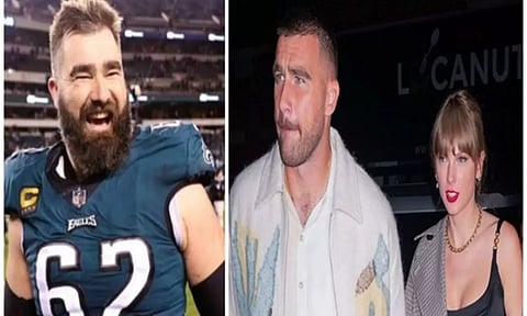 Jason Kelce says it would be "foolish" of NFL not to show Taylor Swift during games