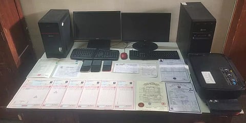 Fake degree certificates