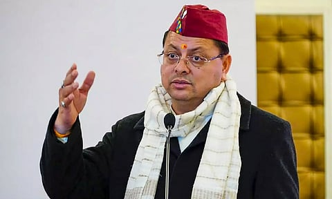 Uttarakhand Chief Minister Pushkar Singh Dhami. (PTI)