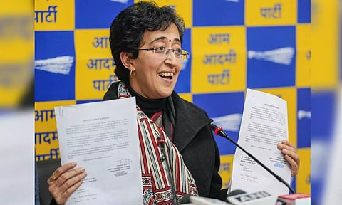 Senior AAP Leader and Delhi Cabinet Minister Atishi