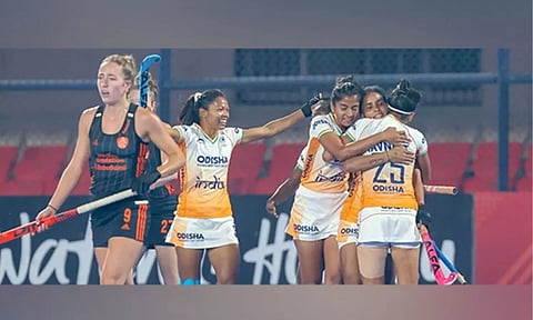 Team India in action (ANI)