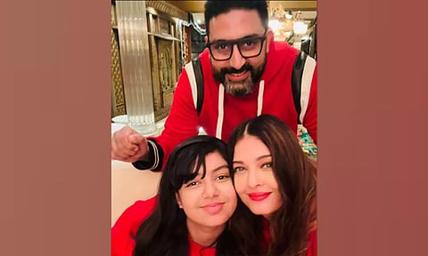 Aishwarya Rai, Abhishek Bachchan, Aaradhya (ANI)
