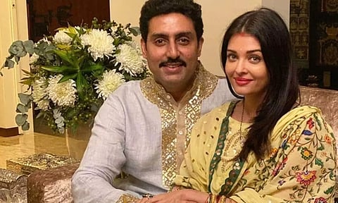 Aishwarya pens sweet birthday note for hubby Abhishek wishing him 'love, calm, peace'