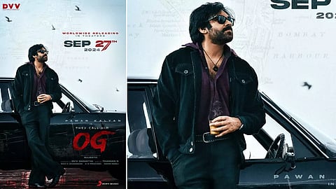 Pawan Kalyan in 'OG' poster (IANS)