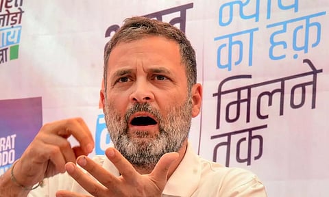 Congress leader Rahul Gandhi (PTI)