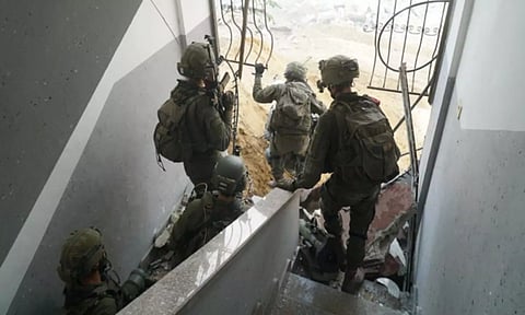 Israeli soldiers in Gaza (ANI)