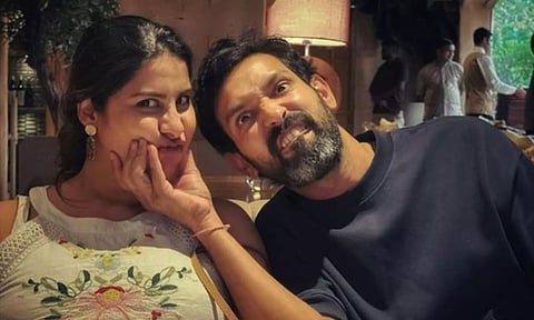 Vikrant Massey and Sheetal Thakur (Instagram: vikrantmassey)