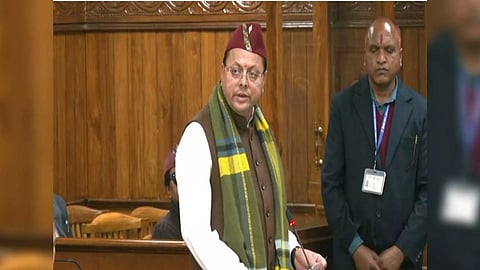 Uttarakhand Chief Minister Pushkar Singh Dhami (Photo/ANI)