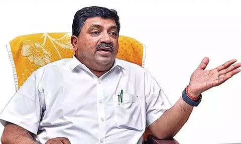 Tamil Nadu Minister for Information Technology and Digital Services Palanivel Thiagarajan. (Daily Thanthi)