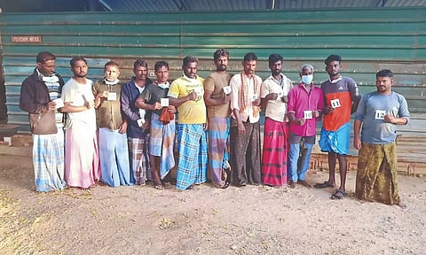 Fishermen detained by Sri Lanka Navy on Thursday morning