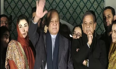 Nawaz Sharif, PML-N candidate for the premiership (ANI)