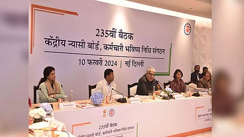 235th meeting of Central Board of Trustees, EPFO (X/@byadavbjp)