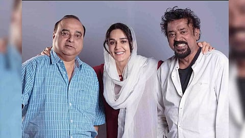 &nbsp;Rajkumar Santoshi , Preeti Zinta, Santosh Sivan (Instagram)