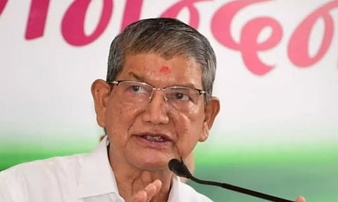 Former Uttarakhand Chief Minister Harish Rawat (PTI)