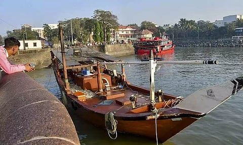 &nbsp;Boat was spotted by the patrolling boat&nbsp;