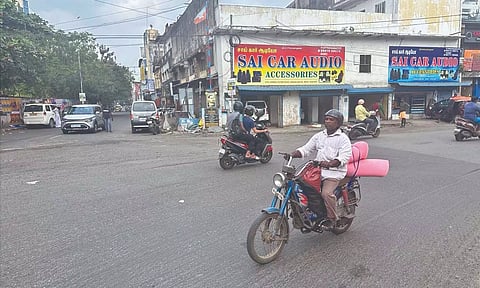 Milling works being done on General Patters Road