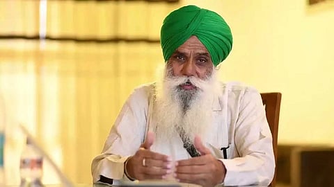 Farmers' leader Jagjit Singh Dallewal&nbsp;