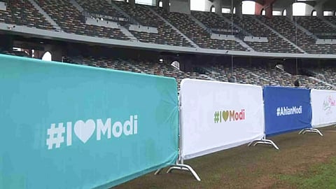 Preparations are underway for 'Ahlan Modi' event in Abu Dhabi, UAE (Photo/UAE)