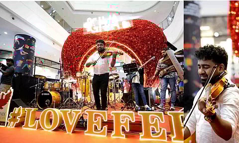 Chennai's Mall turns rendezvous of spectacular musical flash mob & concerts setting the tone for V-Day's week