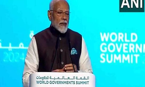 Prime Minister Narendra Modi at World Governments Summit (ANI)