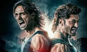 Vidyut Jammwal, with his co-actor Arjun Rampal