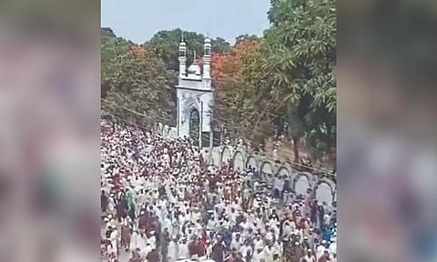 Screengrab of the viral video