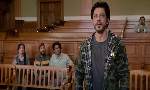 Shah Rukh Khan in 'Dunki' (ANI)