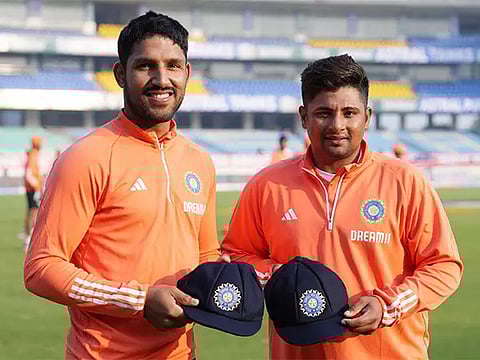 Sarfaraz Khan, Dhruv Jurel receive maiden Test cap, to debut against England in Rajkot