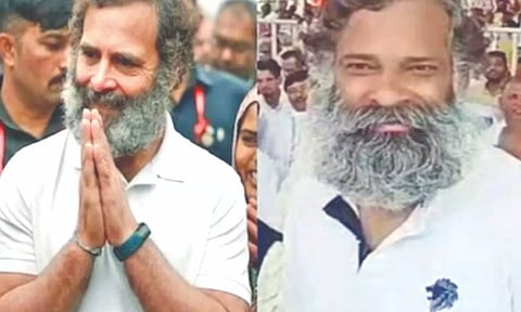 The viral picture tweeted by the news channel