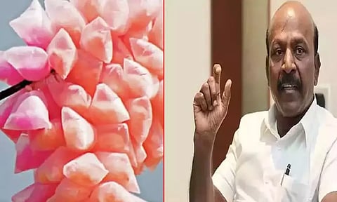 Health Minister Ma Subramanian (R)