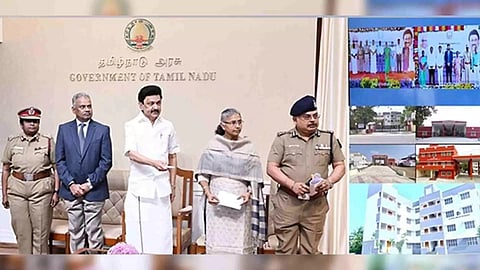 Stalin inaugurated and laid the foundation stone for various welfare projects in Chennai via video conferencing on Saturday