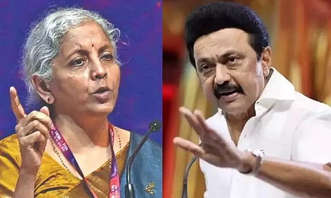 Nirmala Sitharaman; Stalin (File)