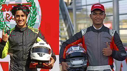 Bengaluru teenagers, Chetan Surineni and Abhay Mohan (Photo/IANS)