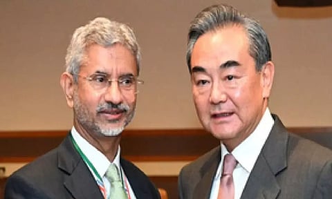 External Affairs Minister Dr S Jaishankar and his Chinese counterpart Wang Yi