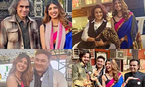 Aishwarya Sakhuja and rest of the ex-college mates (IANS)