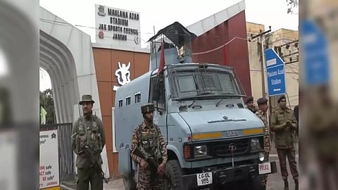 Security tightened in J&amp;K ahead of PM Modi's visit (Photo/ANI)