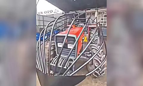 Screengrab of the viral video