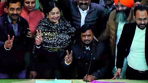 BJP leader Manoj Sonkar resigned as Chandigarh mayor and three AAP councillors joined the saffron party (Photo/PTI)