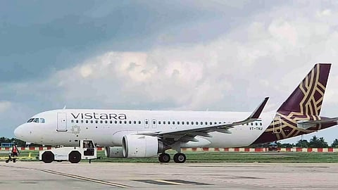 &nbsp;Vistara flight