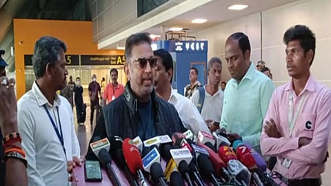 Makkal Needhi Maiam president and actor Kamal Hassan. (Photo/ANI)