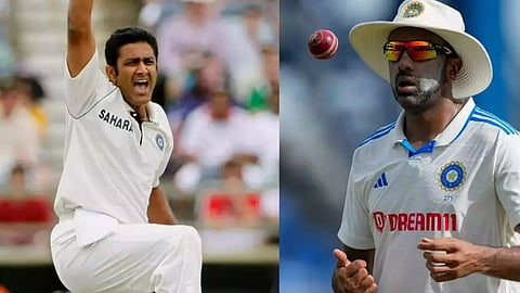 Anil Kumble And Ravichandran Ashwin