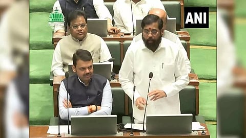 Maratha Reservation Bill tabled by CM Eknath Shinde in Maharashtra Legislative Assembly (Image: ANI)