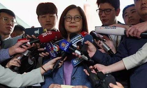 Taiwan Defence Minister Chiu Kuo-cheng&nbsp;