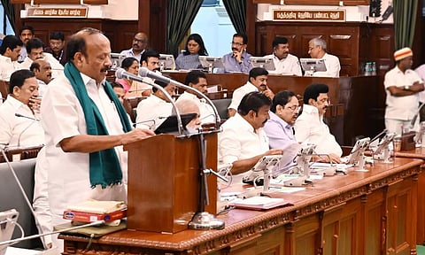 Minister for Agriculture and Farmers’ Welfare MRK Panneerselvam presented the TN Agriculture Budget for 2024-25 in the Assembly.