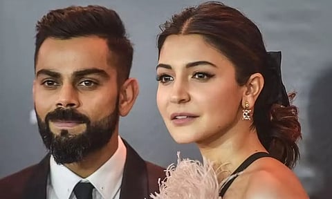 Virat Kohli and Anushka Sharma. (PTI)