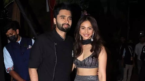 Bollywood couple Rakul Preet Singh and Jackky Bhagnani
