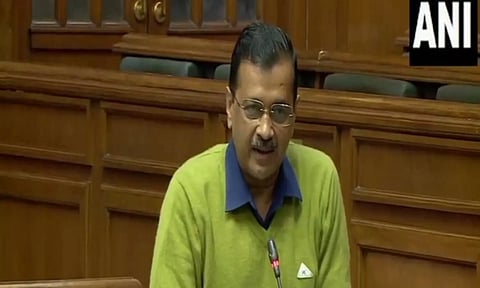 Arvind Kejriwal addresses Delhi Assembly session (ANI)