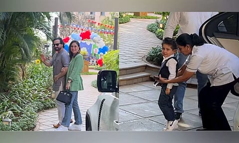 Kareena Kapoor, Saif Ali Khan, Jeh (ANI)